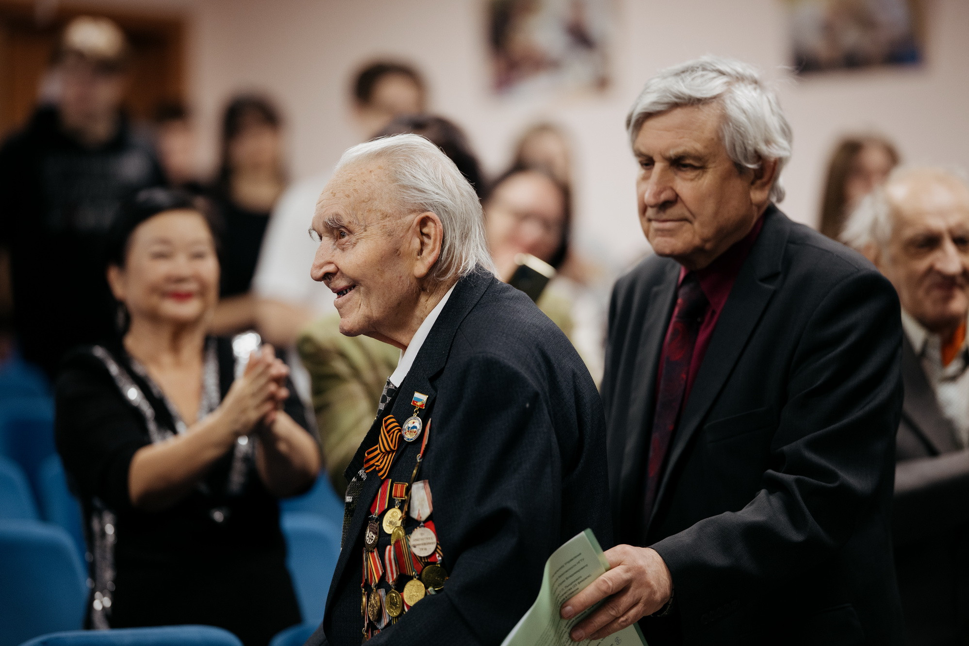 В НГТУ НЭТИ прошли патриотические мероприятия, посвященные Дню защитника Отечества, фотография: В. Гуськов