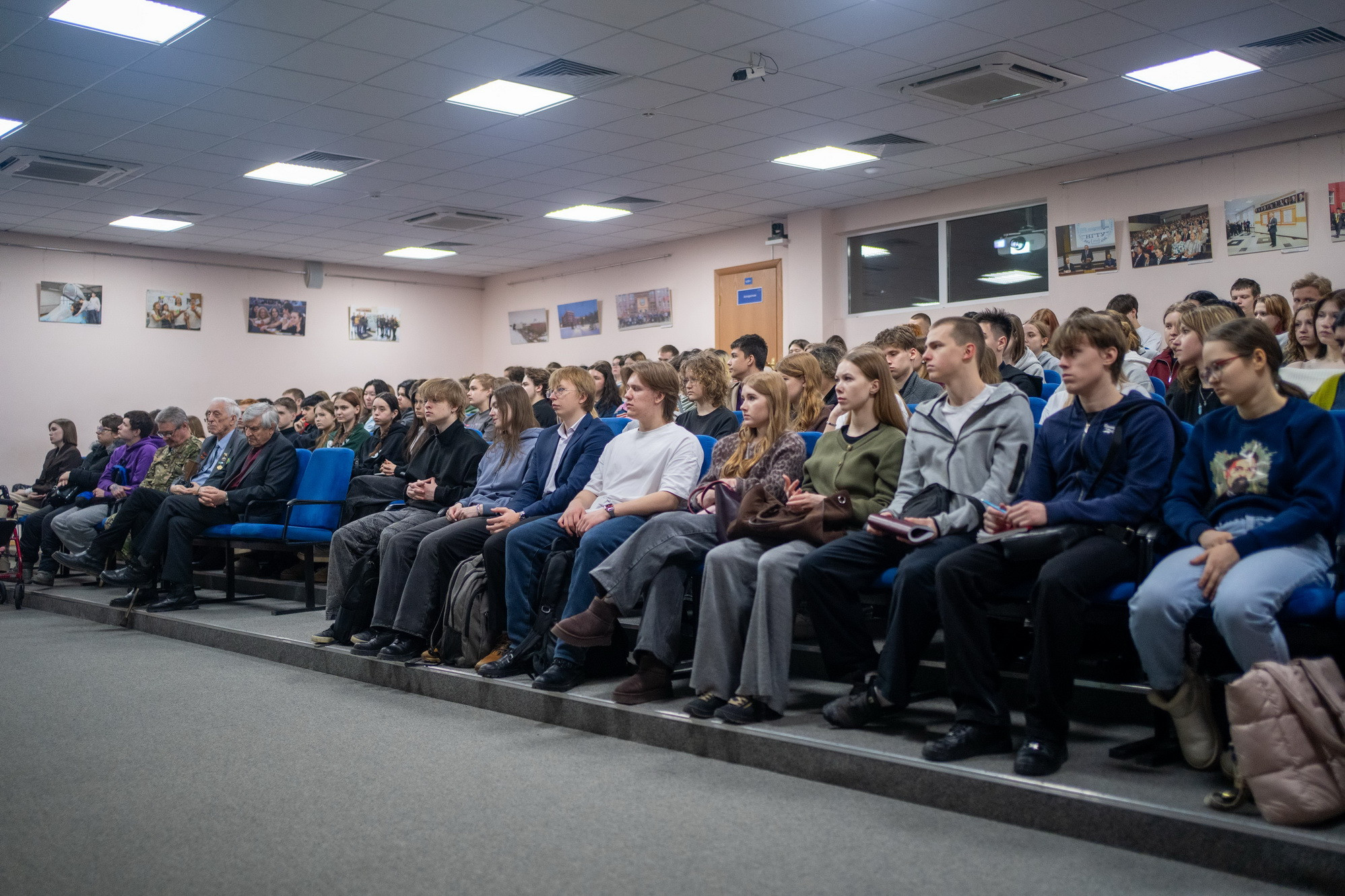 В НГТУ НЭТИ прошли патриотические мероприятия, посвященные Дню защитника Отечества, фотография: А. Непомнящих