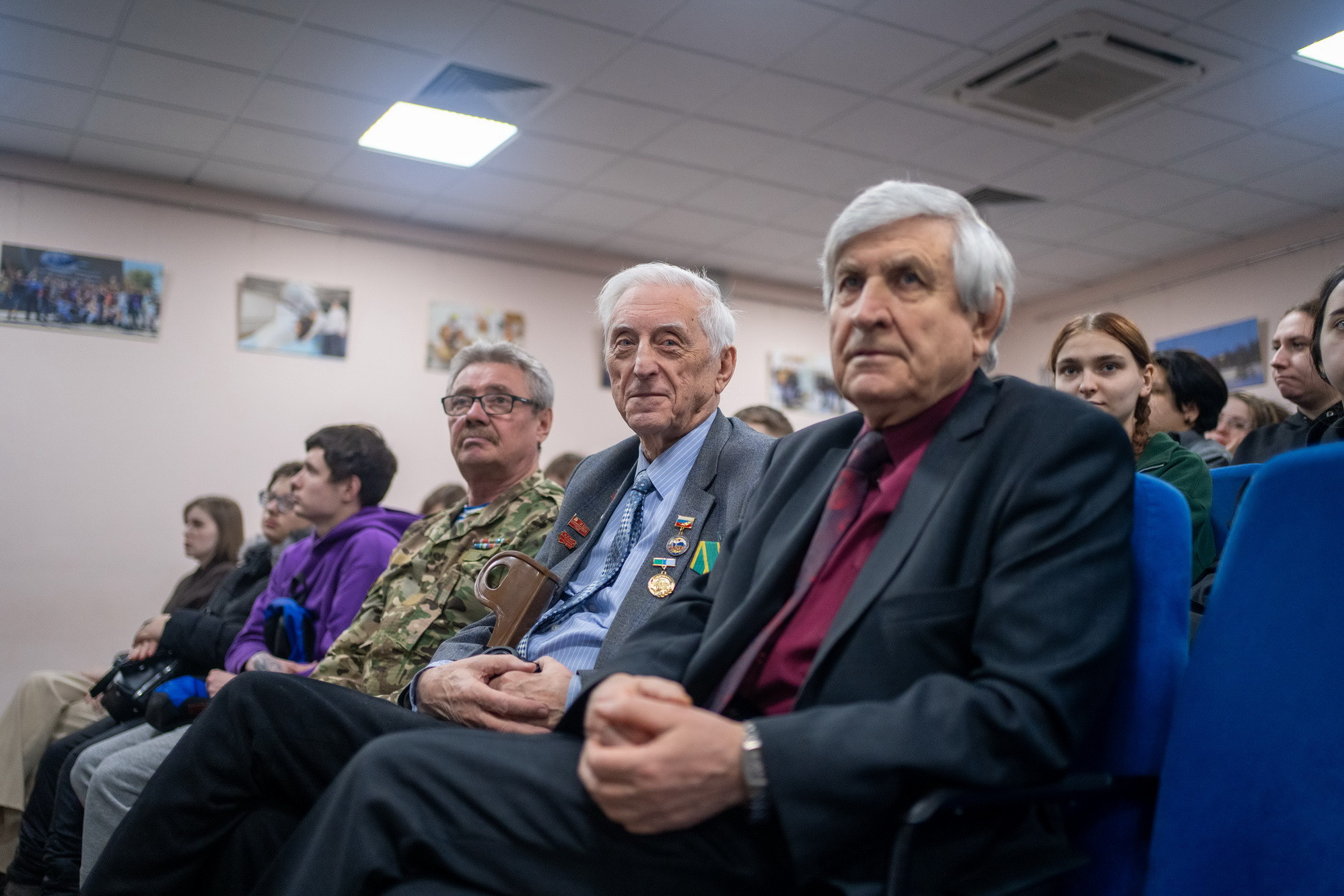 В НГТУ НЭТИ прошли патриотические мероприятия, посвященные Дню защитника Отечества, фотография: А. Непомнящих