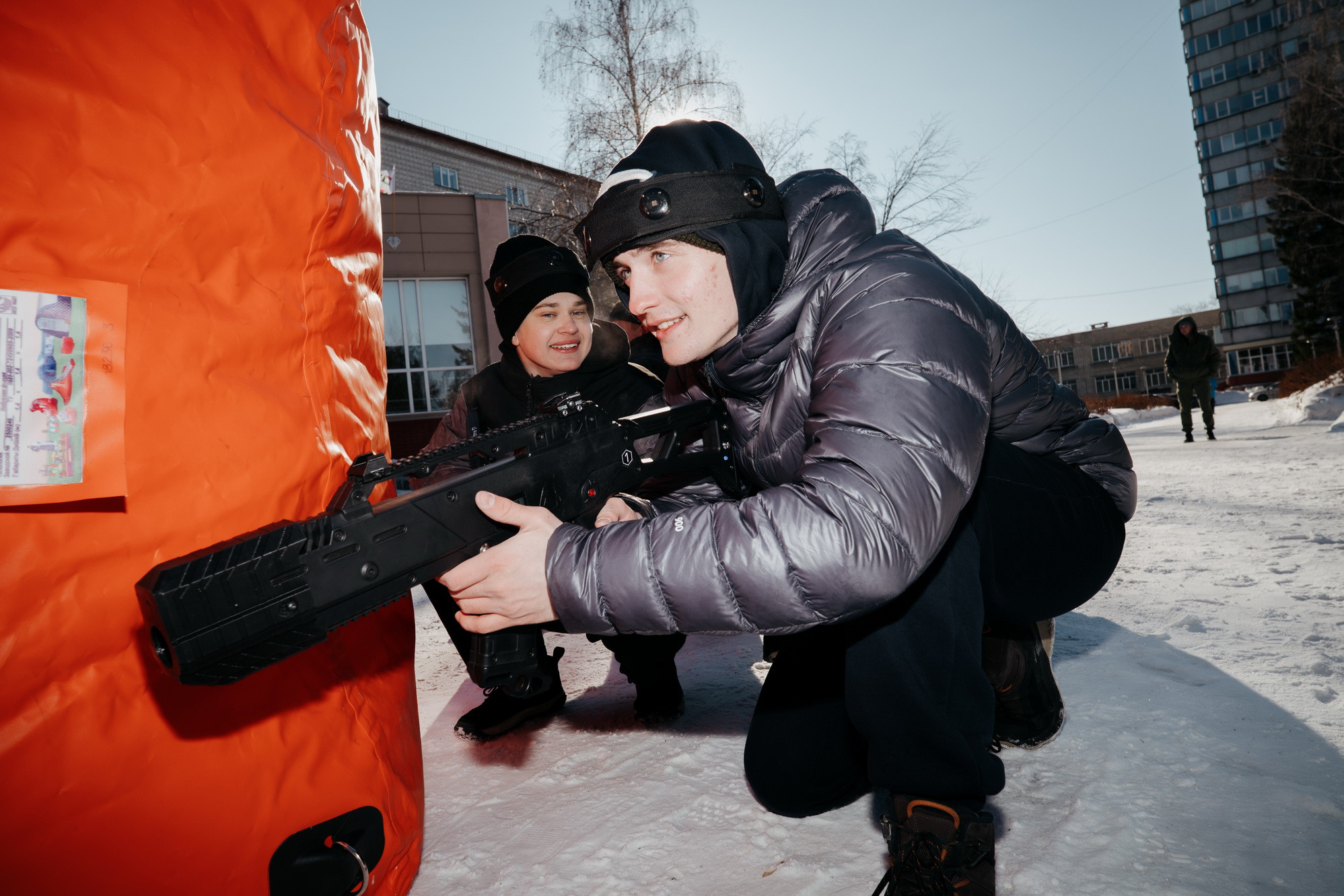 В НГТУ НЭТИ прошли патриотические мероприятия, посвященные Дню защитника Отечества, фотография: В. Гуськов
