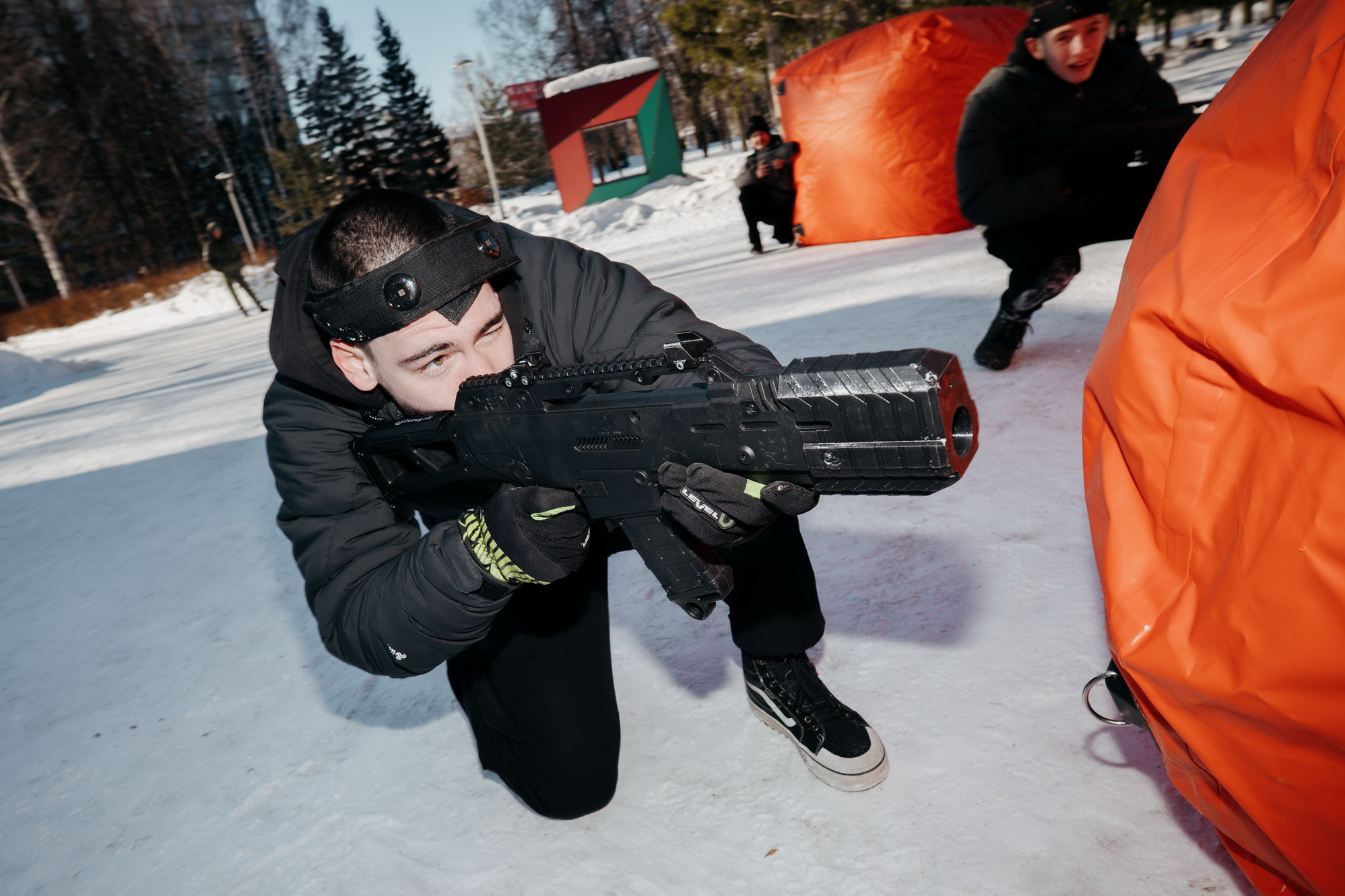В НГТУ НЭТИ прошли патриотические мероприятия, посвященные Дню защитника Отечества, фотография: В. Гуськов