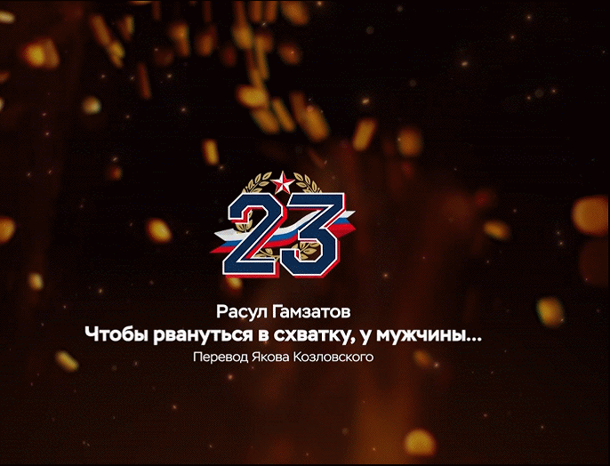 С Днем защитника Отечества